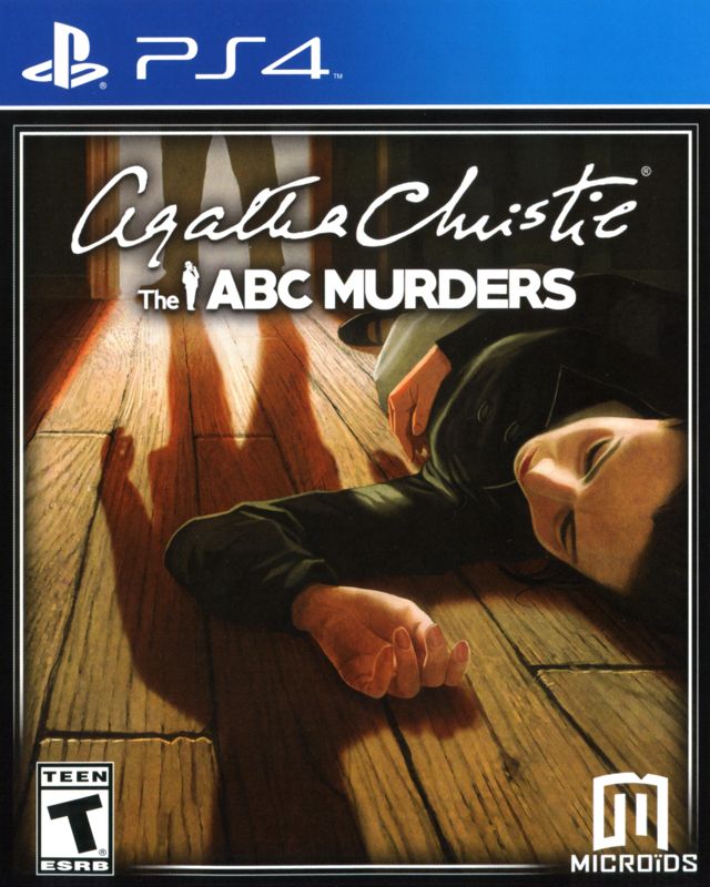 Agatha Christie The ABC Murders box art for Playstation 4